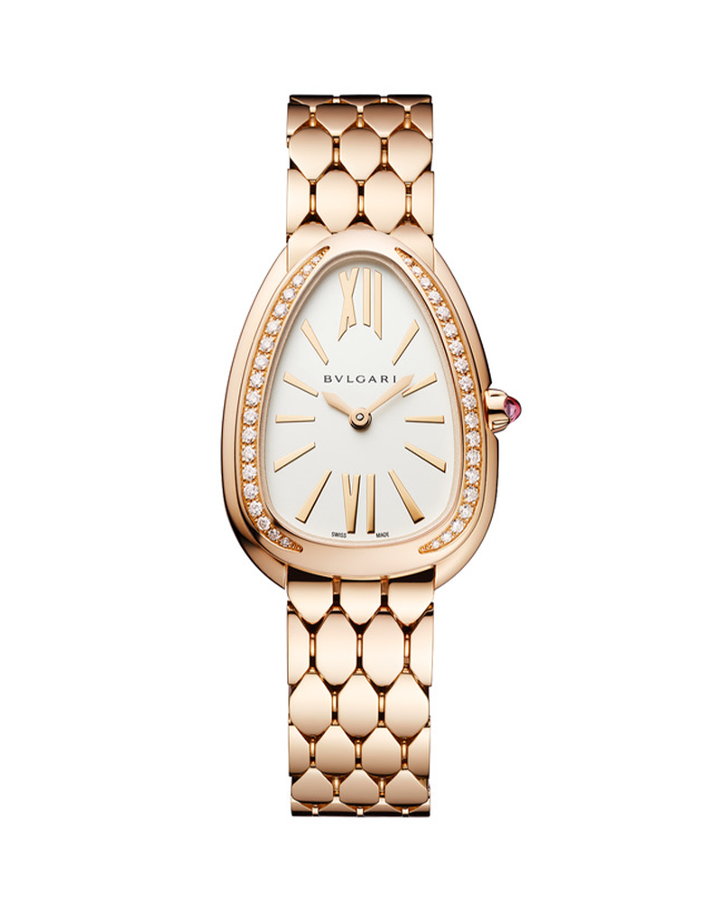 Bvlgari - Serpenti Seduttori Watch For Women with Rose Gold