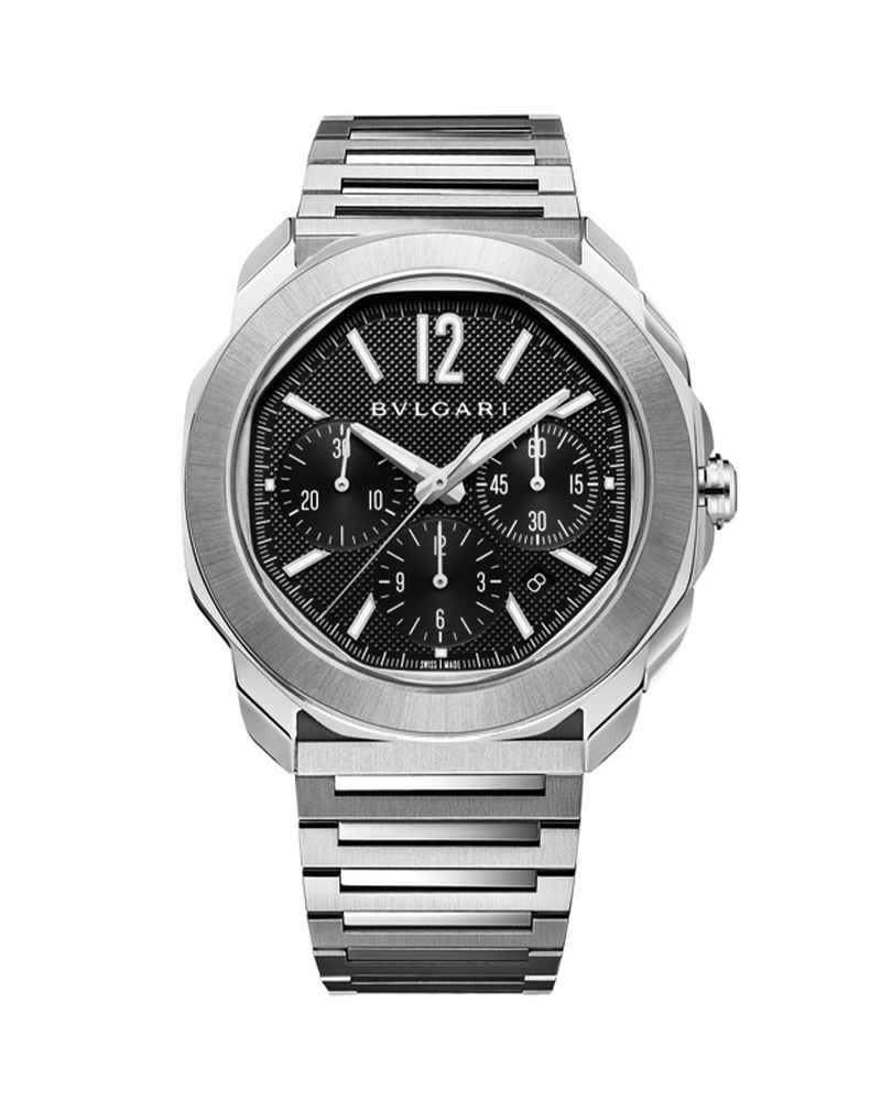 エース SP Bvlgari - Octo Roma Watch For Men with Stainless Steel Bracelet