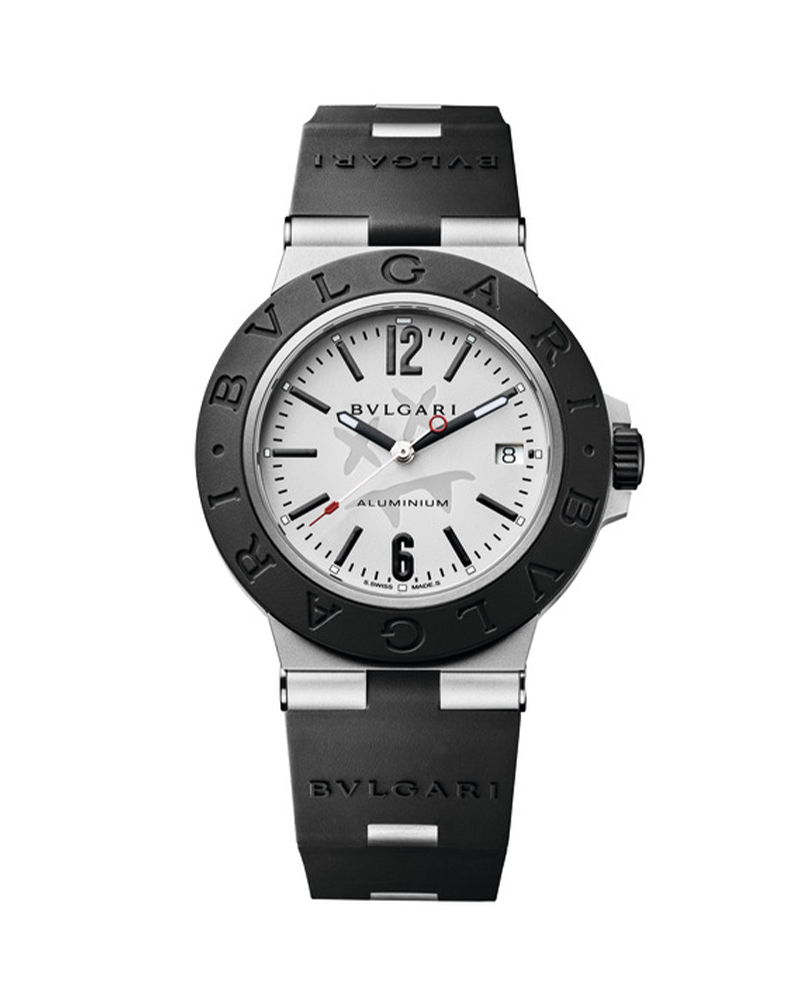 2021年新作】ブルガリ 時計　アルミニューム　ボーイズ ダイバーズスタイル BVLGARI アルミニウム 限定モデル スティーヴ・アオキ 時計