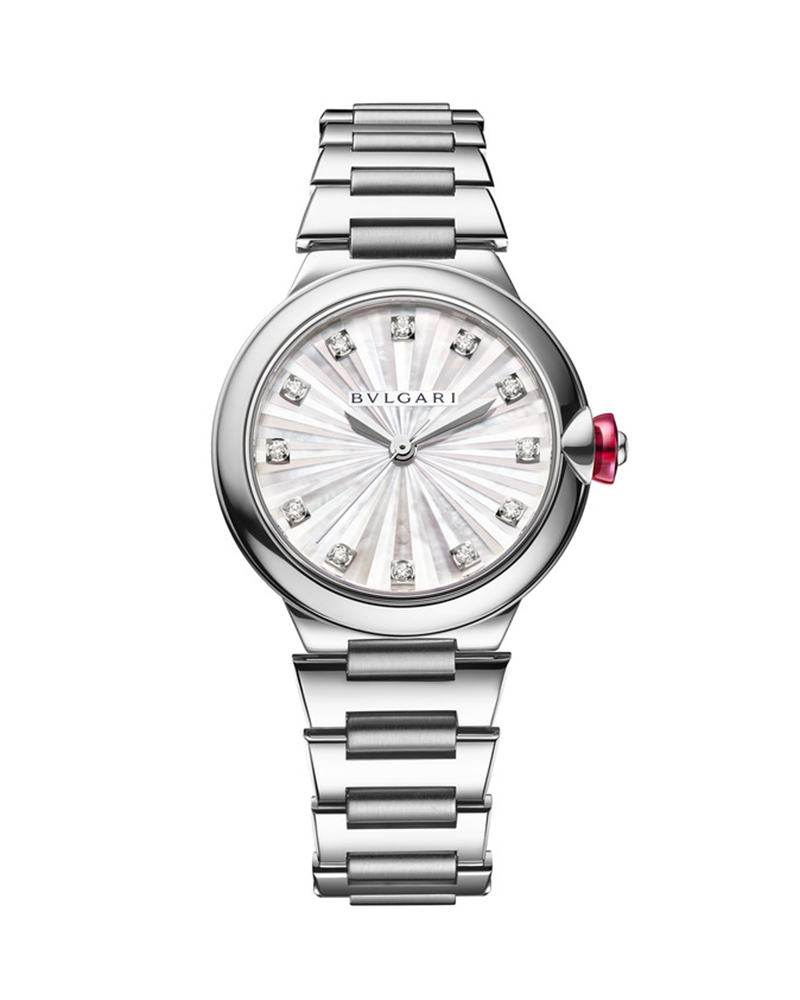 Bvlgari - Lvcea Watch For Women with Stainless Steel Bracelet