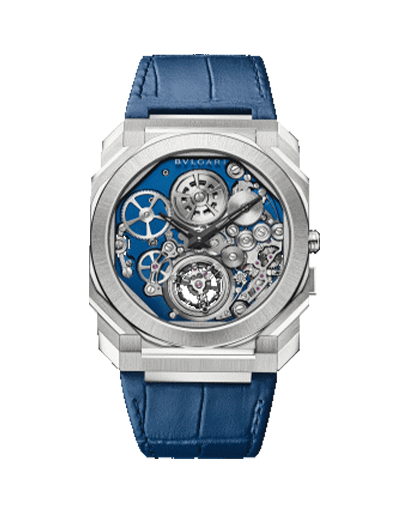 Octo Watches Bulgari Octo Finissimo Blue Dial Bvlgari Octo