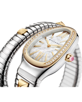 SERPENTI TUBOGAS GOLD & STEEL WATCH