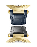 Pasha De Cartier, 41 Mm, Automatic, Yellow Gold, 2 Interchangeable Leather Straps