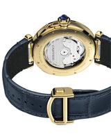 Pasha De Cartier, 41 Mm, Automatic, Yellow Gold, 2 Interchangeable Leather Straps
