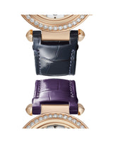 Pasha De Cartier, 35 Mm, Automatic, Rose Gold, Diamonds, 2 Interchangeable Leather Straps