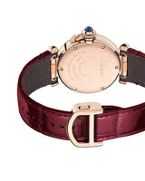 Pasha De Cartier, 30 Mm, Quartz, Rose Gold, Diamonds, 2 Interchangeable Leather Straps