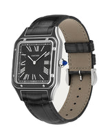 Santos Dumont, Large, Steel, Leather