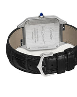 Santos Dumont, Large, Steel, Leather