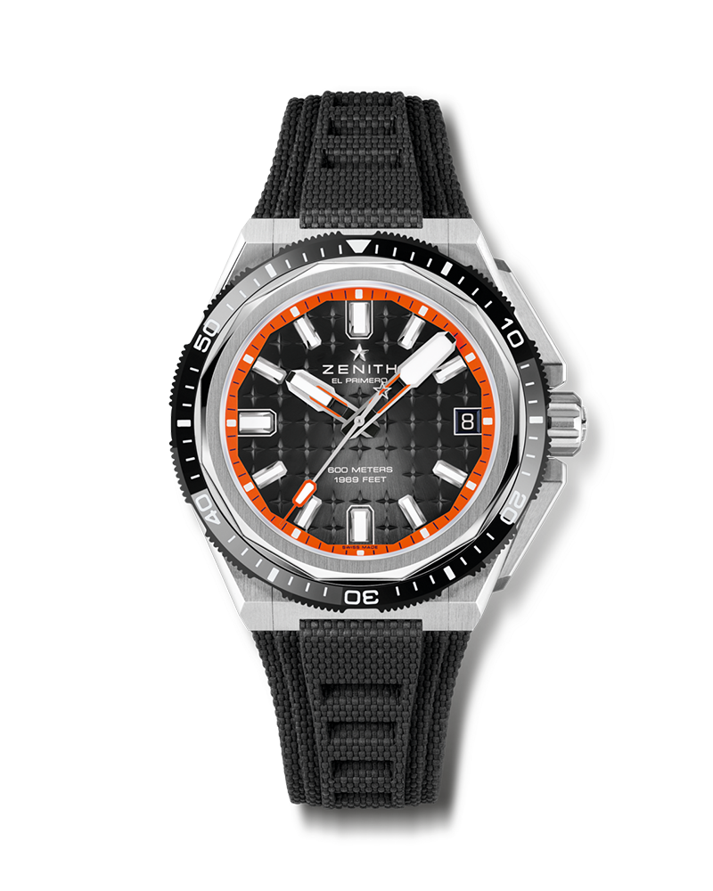 Zenith - Defy Extreme Diver Watch for Men with Black Rubber Strap