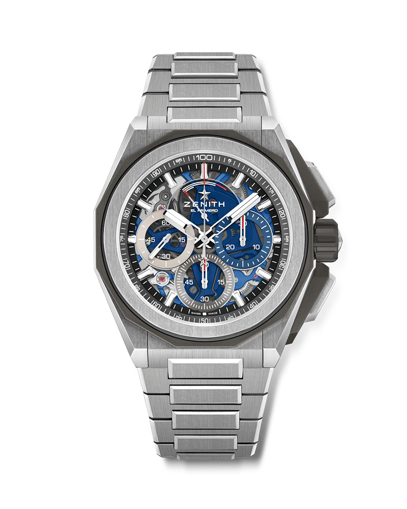 ジュビラン Zenith - Defy Extreme Watch for Men with Titanium Bracelet