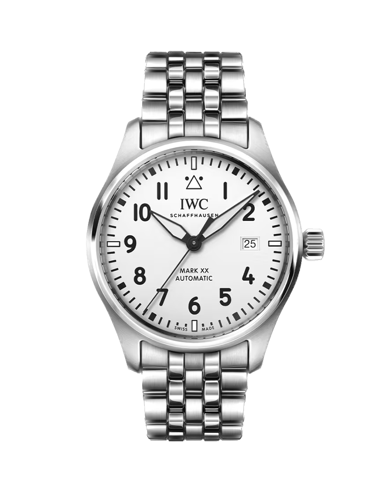 IWC Schaffhausen - Pilot's Watch Mark XX For Men with Stainless IWC Schaffhausen - Pilot's Watch Mark XX For Men with Stainless