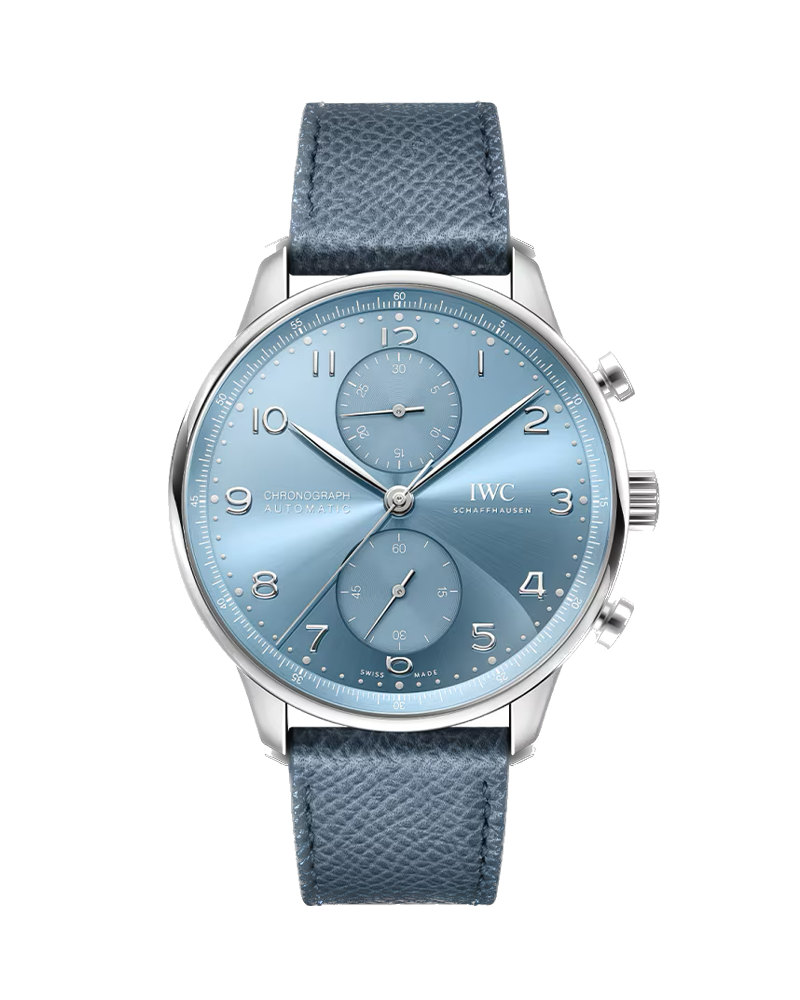 Iwc portugieser chronograph strap best sale