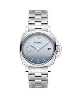 Luminor Due Pastello, 38 MM, Stainless Steel