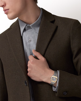Santos de Cartier, Small, Steel Gold, Quartz