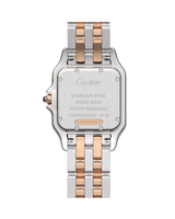 Panthere De Cartier, Medium, Rose Gold And Steel, Diamonds