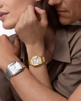 Santos de Cartier, Small, Yellow Gold, Quartz