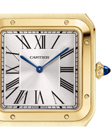 Santos Dumont watch, Extra Large, Yellow Gold