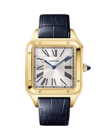 Santos Dumont watch, Extra Large, Yellow Gold