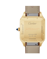 Santos Dumont watch, Extra Large, Yellow Gold