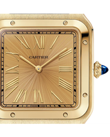 Santos Dumont watch, Extra Large, Yellow Gold