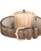 Santos Dumont watch, Extra Large, Rose Gold