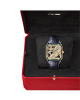 SANTOS-DUMONT SKELETON WATCH WITH MICRO-ROTOR