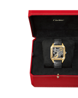 Santos-Dumont Skeleton Watch Equipped with a Micro-Rotor