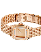 PANTHÈRE DE CARTIER WATCH SMALL MODEL, QUARTZ, ROSE GOLD, DIAMONDS