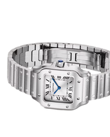 Santos de Cartier, Small, Steel, Quartz