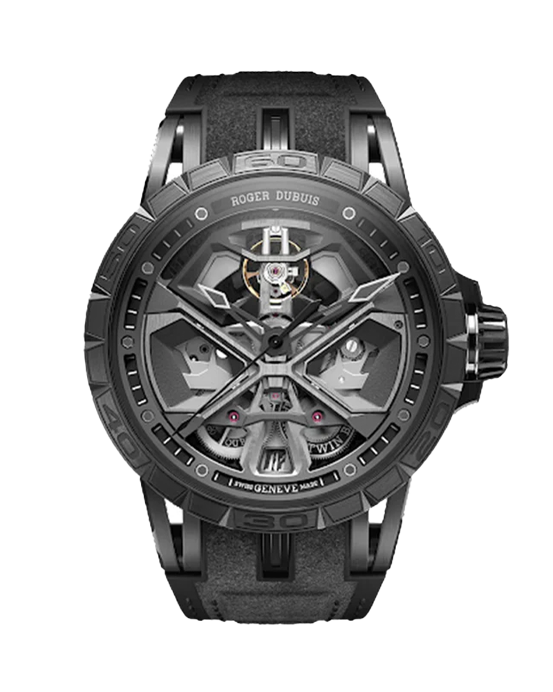 Roger Dubuis Excalibur Spider Huracan 45 mm Titanium with Black