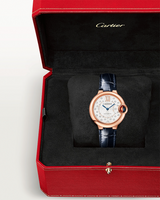 BALLON BLEU DE CARTIER, 33 MM, ROSE GOLD, DIAMONDS