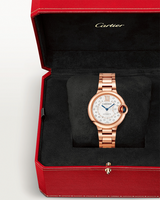 BALLON BLEU DE CARTIER, 33 MM, ROSE GOLD, DIAMONDS