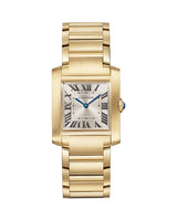 TANK FRANCAISE, MEDIUM, QUARTZ, YELLOW GOLD