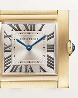 TANK FRANCAISE, MEDIUM, QUARTZ, YELLOW GOLD