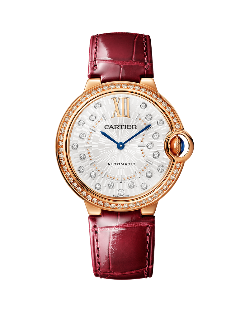 Cartier Ballon Bleu de Cartier 36 mm Rose Gold Diamonds WJBB0081 Art Of Time