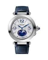 PASHA DE CARTIER, 41 MM, AUTOMATIC, STEEL, 2 INTERCHANGEABLE LEATHER STRAPS