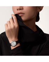 RONDE MUST DE CARTIER, 29MM, QUARTZ, STAINLESS STEEL, LEATHER
