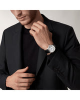 RONDE MUST DE CARTIER, 40MM, AUTOMATIC, STAINLESS STEEL, LEATHER