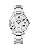 RONDE MUST DE CARTIER, 36MM, QUARTZ, STAINLESS STEEL