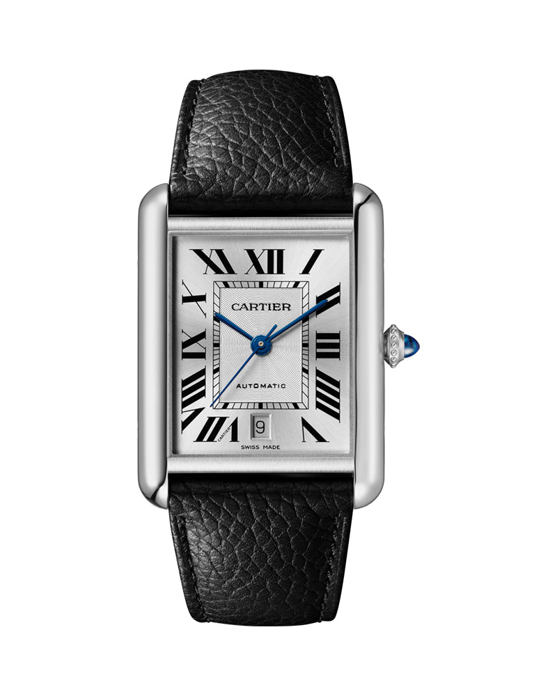 Cartier - Tank Must Extra-Large Steel Leather - WSTA0040| Art Of Time
