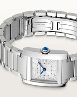 TANK FRANCAISE, SMALL, QUARTZ, STEEL