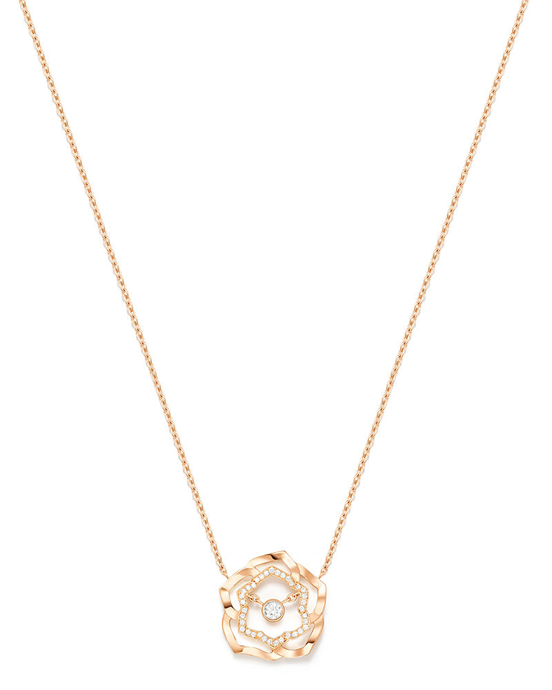 Piaget Piaget Rose Ajouree Pendant Pink Gold Brilliant Cut