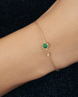 POSSESSION MALACHITE CHAIN BRACELET