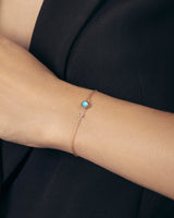 POSSESSION TURQUOISE CHAIN BRACELET