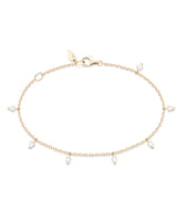 PIAGET SUNLIGHT, FLUID BRACELET, PG, BRILLIANT-CUT DIAMONDS (SIZE 18)