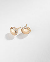 POSSESSION EARRINGS, PINK GOLD 5N, DIAMONDS