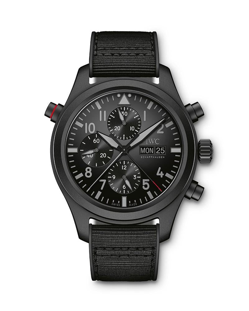 IWC Schaffhausen Pilot s Watch Double Chronograph Top Gun