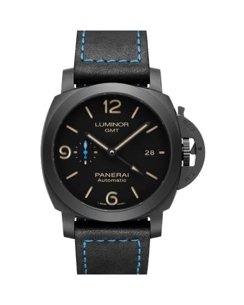 PANERAI LUMINOR GMT, 44 MM, CERAMIC - Main Image
