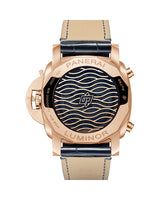 PANERAI LUMINOR CHRONO GOLDTECH BLU NOTTE, 44 MM, ROSE GOLD