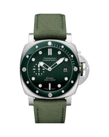 SUBMERSIBLE QUARANTAQUATTRO ESTEEL VERDE SMERALDO, 44 MM, STAINLESS STEEL